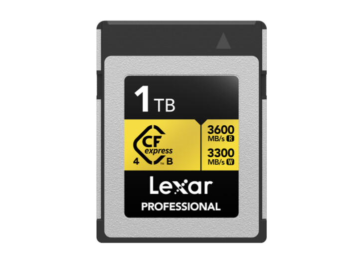 Lexar CFexpress 1 TB PRO Type B GOLD 4.0 Serie