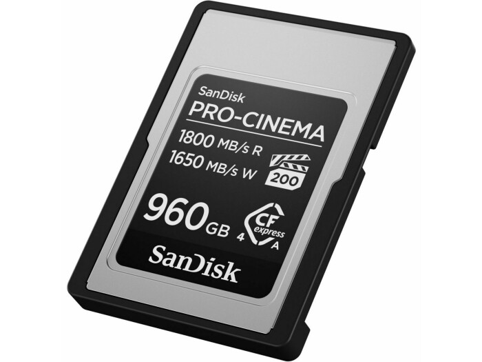 SanDisk PRO-CINEMA CFexpress 480GB Type A Speicherkarte