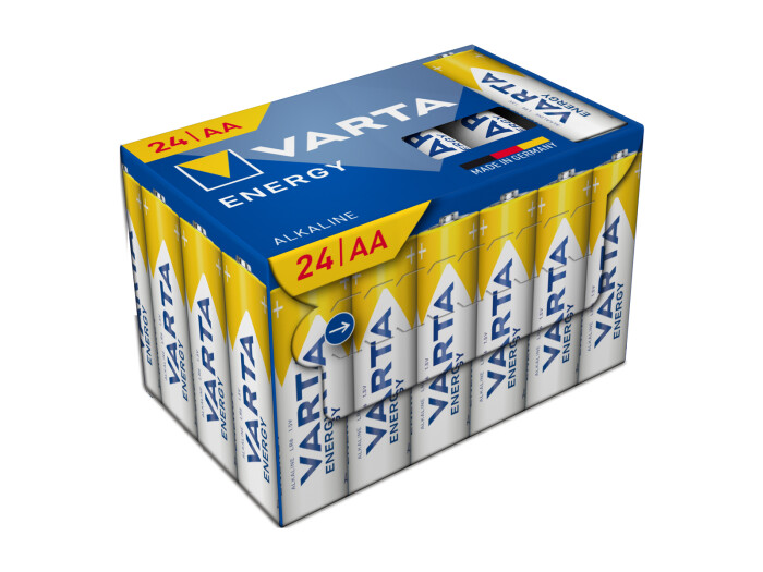 Varta Energy Mignon AA CUBE24 Batterie plastikfrei Varta Energy Mignon AA CUBE24 Batterie plastikfrei