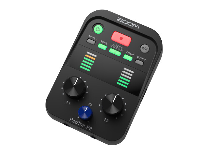 Zoom PodTrak P2 Podcaster Recorder