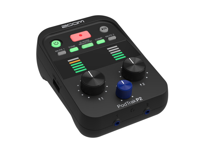 Zoom PodTrak P2 Podcaster Recorder