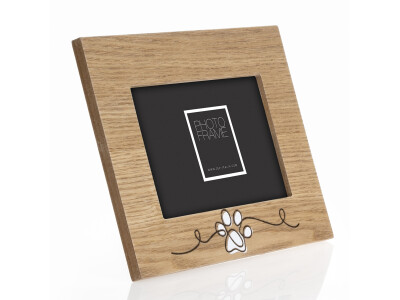 Manolo 10x15 cm Querformat, braun, Tischrahmen aus