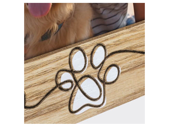 Zep Manolo 10x15 cm Querformat, braun, Tischrahmen aus