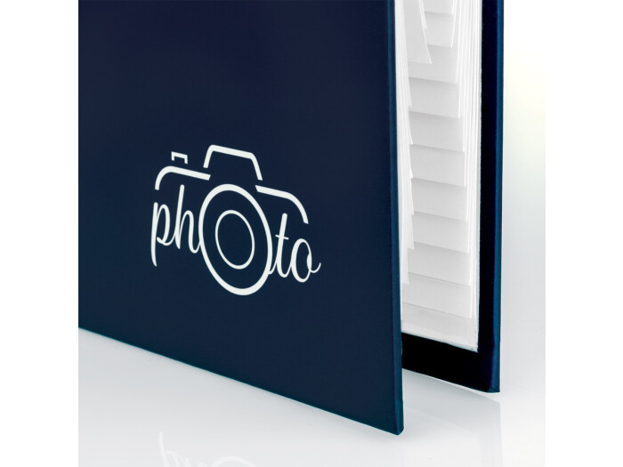 Zep Blue, für 80 Fotos 10x15 cm Flipalbum in blau