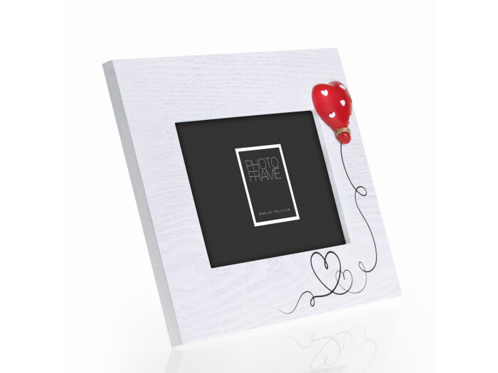 Zep Felicia 10x15 cm Querformat, weiß, Holzrahmen zum