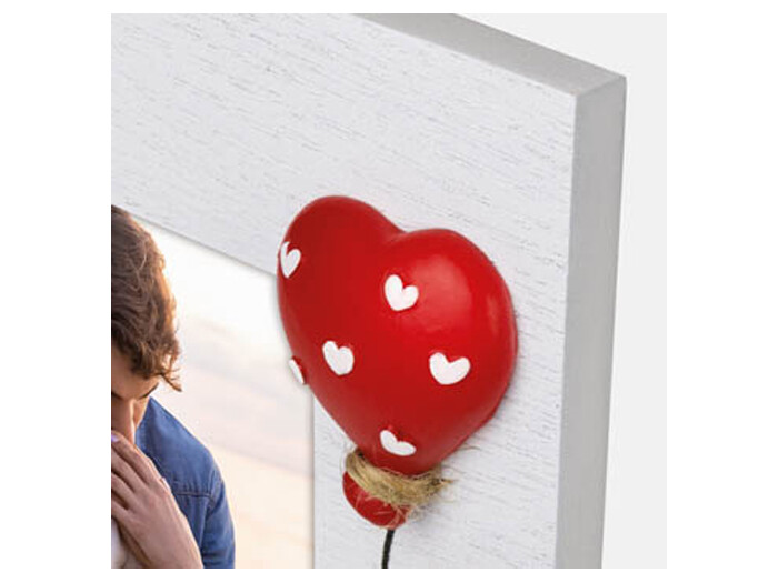 Zep Felicia 10x15 cm Querformat, weiß, Holzrahmen zum