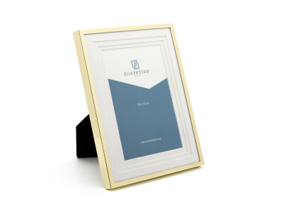 Triple 10x15 cm gold-glanz Tischrahmen zum Hängen