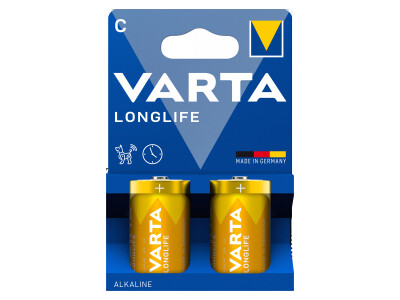 Longlife C (LR14) Baby 2er Blister plastikfrei