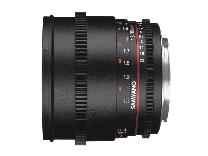 Samyang 85/1,5 VIDEO DSLR II SONY E
