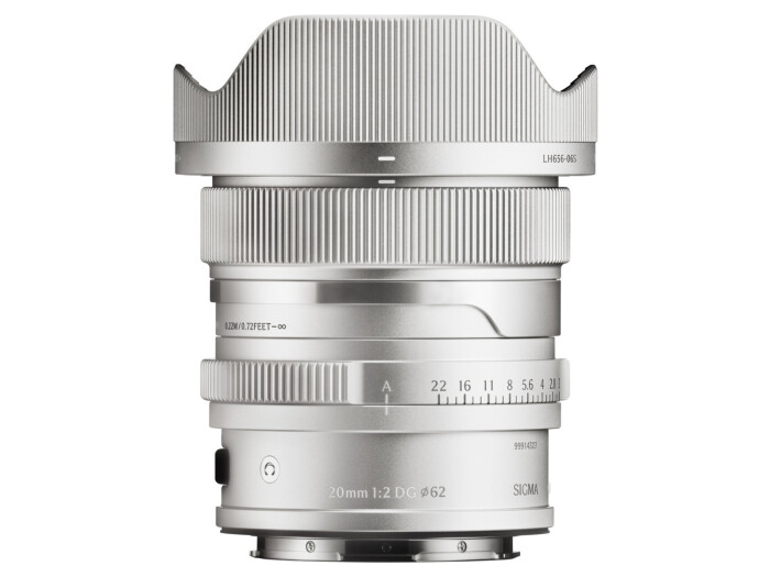 Sigma Contemporary 2,0/20 mm DG L-Mount silber, Objektiv