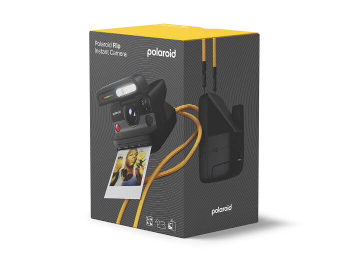 Polaroid Flip Camera Black Sofortbildkamera
