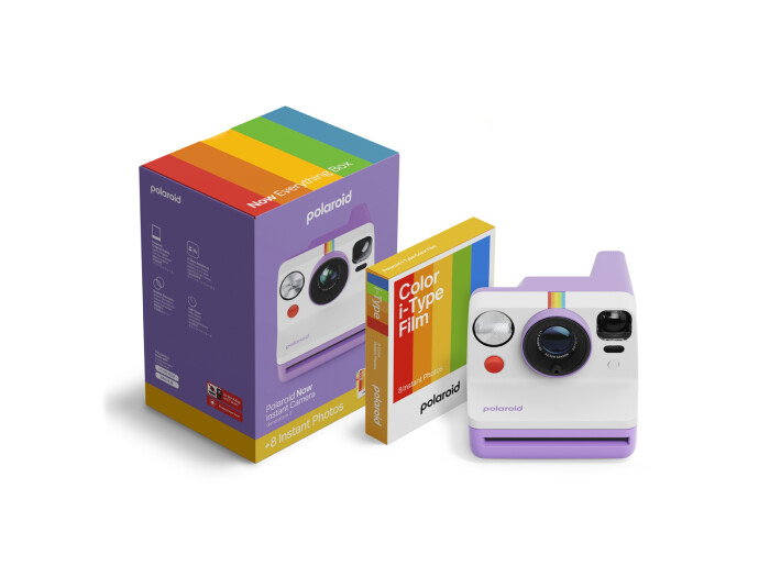 Polaroid Everything Box Now Gen3 Purple Sofortbildkamera +