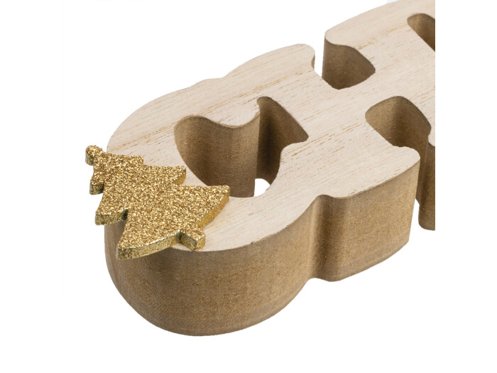 Zep Schriftzug Merry Christmas aus Holz, Maße