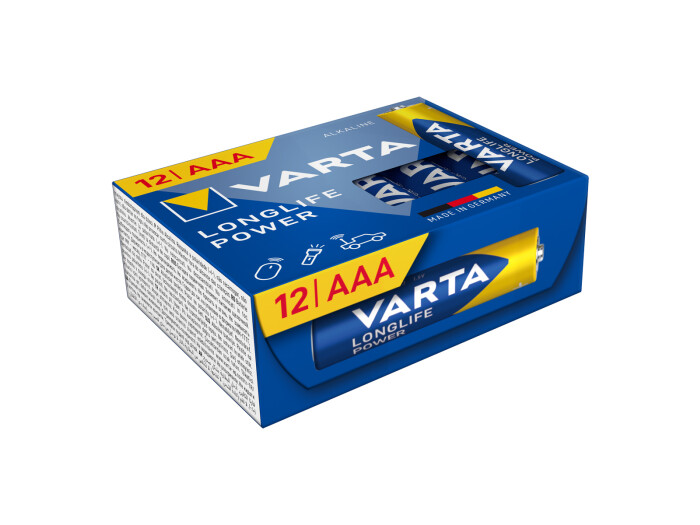 Varta Longlife Power Micro AAA CUBE12 Batterie