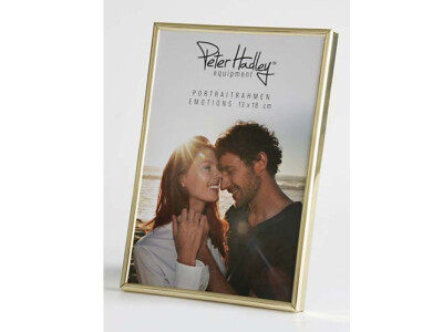 Emotions 13x18 cm gold-glanz, Porträtrahmen