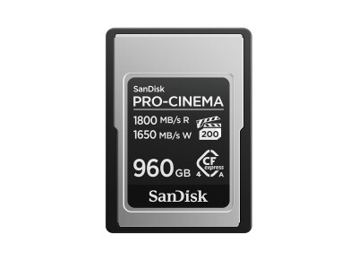 PRO-CINEMA CFexpress 960GB Type A Speicherkarte