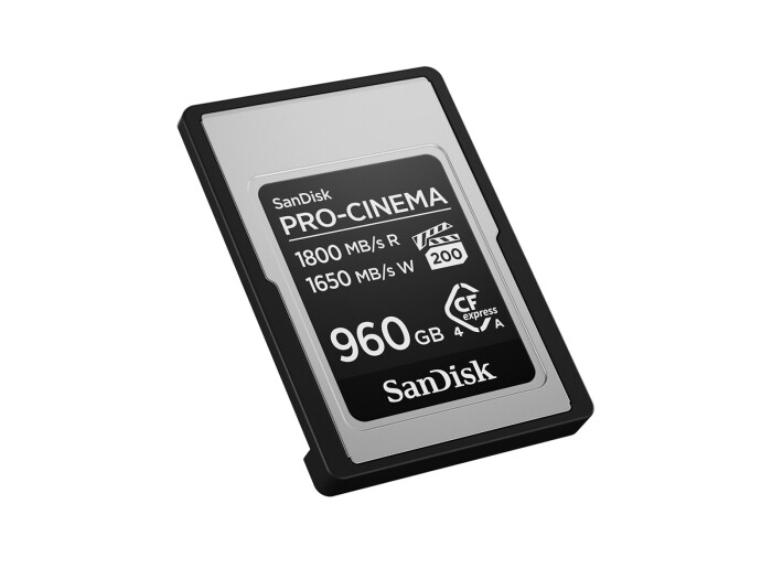 SanDisk PRO-CINEMA CFexpress 960GB Type A Speicherkarte