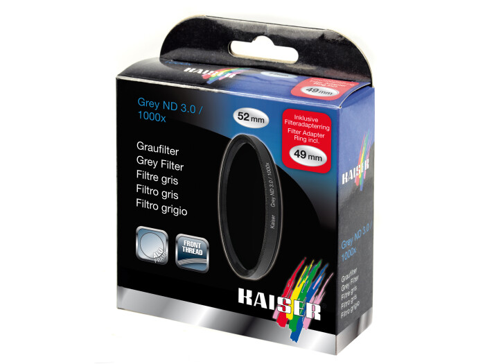 Kaiser GRAUFILTER ND 3,0/1000X 58/55