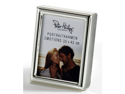 Emotions 3,5 x 4,5 cm silber-glanz, Porträtrahmen