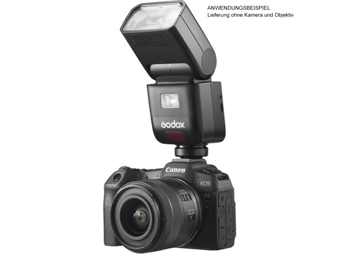 Godox V480 C - Blitzgerät mit Akku für Canon Godox V480 C - Blitzgerät mit Akku für Canon