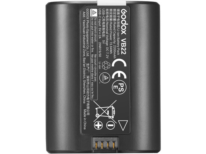 Godox V480 N - Blitzgerät mit Akku für Nikon Godox V480 N - Blitzgerät mit Akku für Nikon