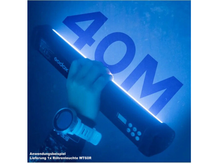 Godox WT60R Waterproof RGB Tube Light 60 cm, Godox WT60R Waterproof RGB Tube Light 60 cm,
