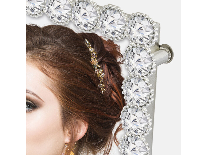 Zep Amleto, 13x18 cm, Metallrahmen mit Straßsteinen,