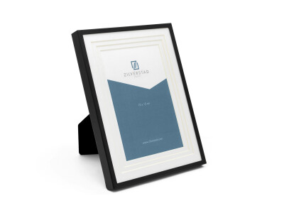 Triple 10x15 cm schwarz-matt Tischrahmen zum