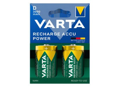 Recharge Accu Power D 3000mAh 2er Blister