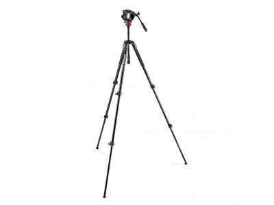 190X Video Alu Stativ mit 500 Fluid Videokopf