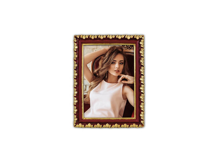 Zep Rahmen Perpignan 13x18 rot gold