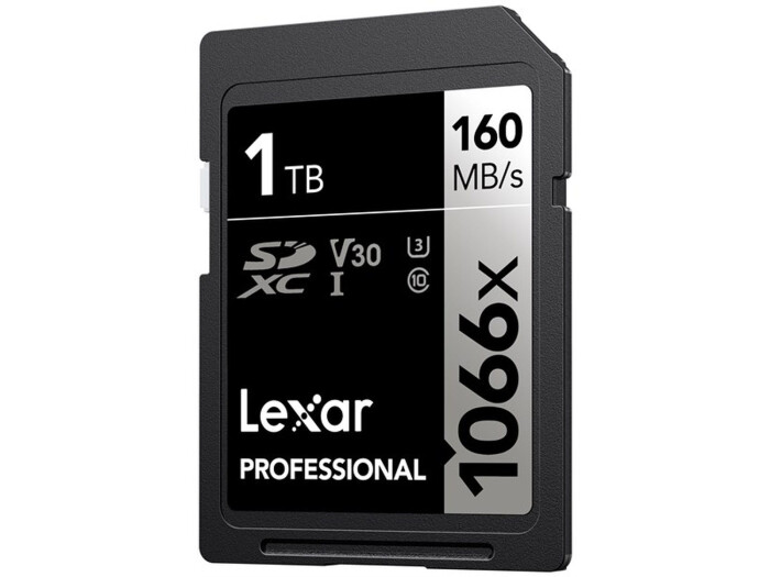 Lexar 1066x SDXC 1 TB, C10, U3, V30 Professional