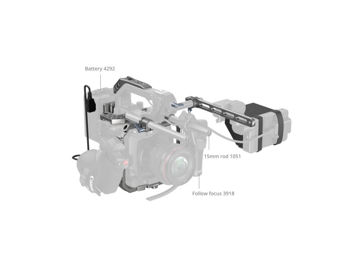 Smallrig 4946 Advanced Cage Kit für Canon C400