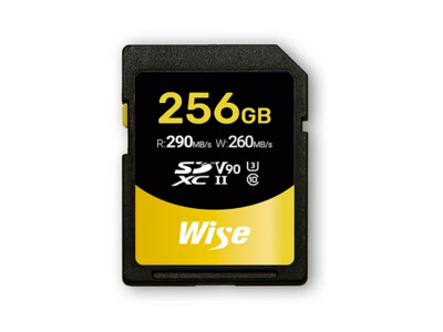 Wise SDXC UHS-II V90 256GB Speicherkarte