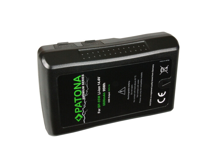 Patona V-Mount Akku 95Wh / 14,4V / 6600mAh
