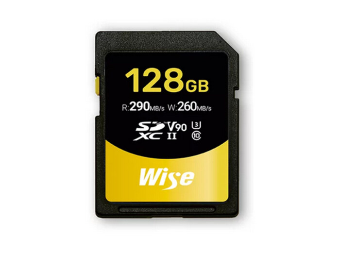 Wise SDXC UHS-II V90 128GB Speicherkarte