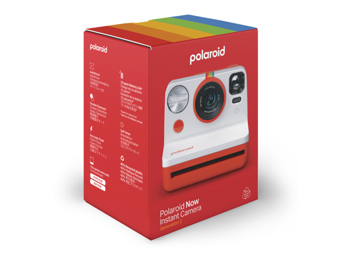 Polaroid Now Gen2 Camera Red, Sofortbildkamera