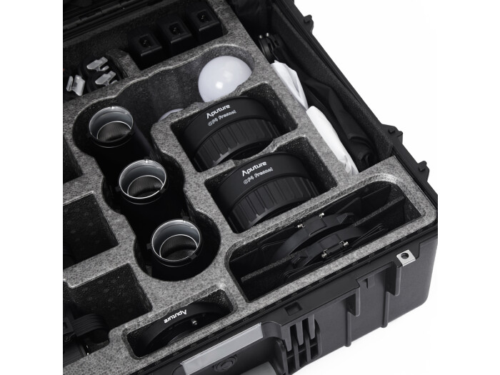 Aputure Storm 80c, 3-Light Kit, 3x 80 Watt Leuchte