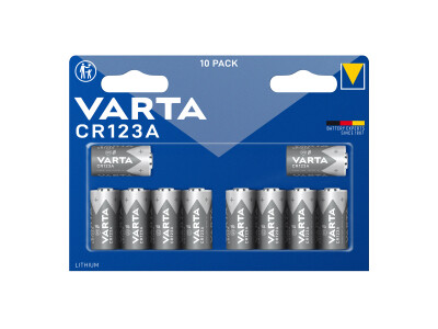 LITHIUM CR123A 10er Megablister, Batterien