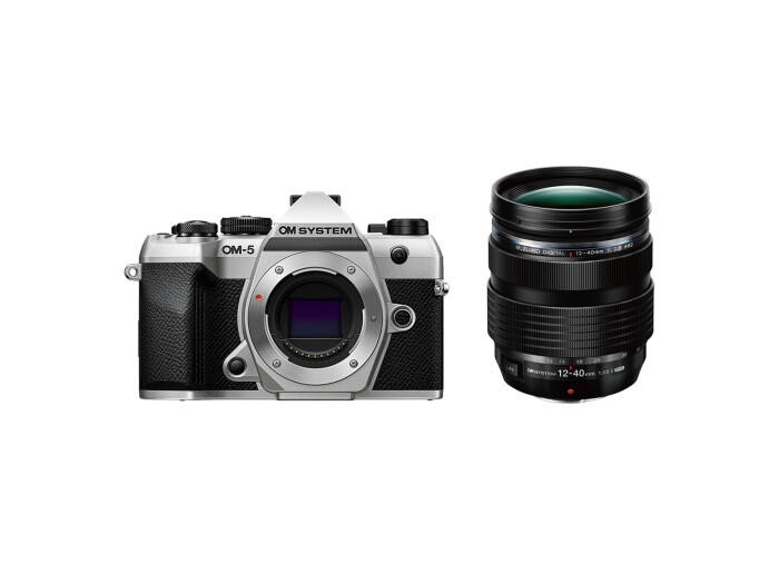 OM System OM-5 II + 12-40mm II silber Kamerakit