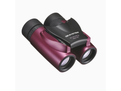 OM System 8x21 RC II metal magenta Fernglas inkl. Tasche und