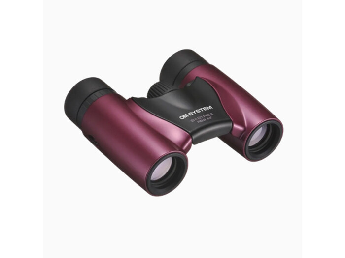 OM System 8x21 RC II metal magenta Fernglas inkl. Tasche und