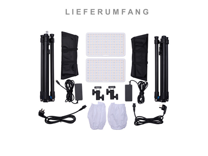 Amaran Pano 60c white 2-Lichtkit (EU) Flächenleuchten