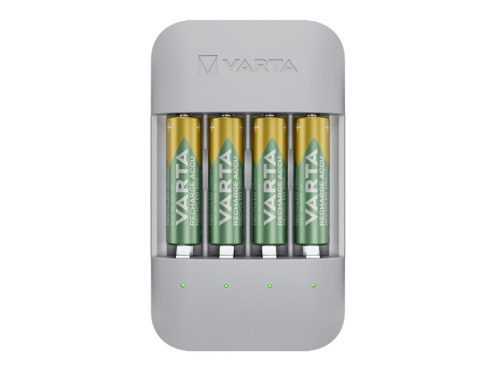 Varta Eco Charger Pro Recycled + 4x AA 2100 mAh,