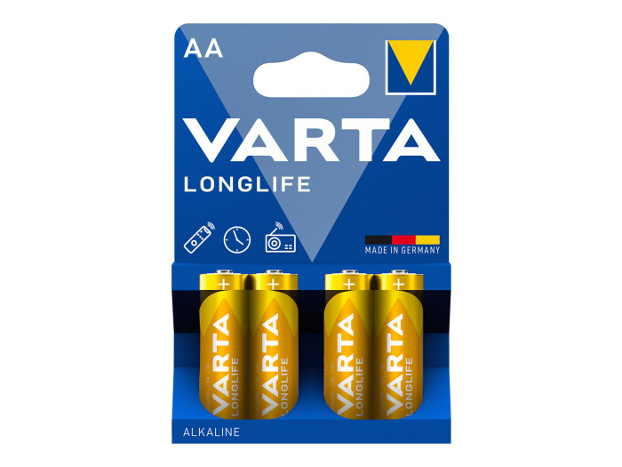 Varta Longlife Mignon (AA/LR06) 4er Bl. Alkaline