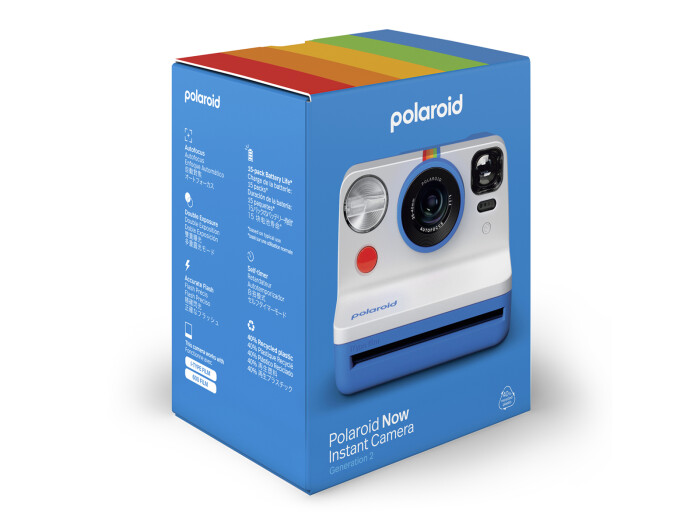 Polaroid Now Gen2 Camera Blue, Sofortbildkamera