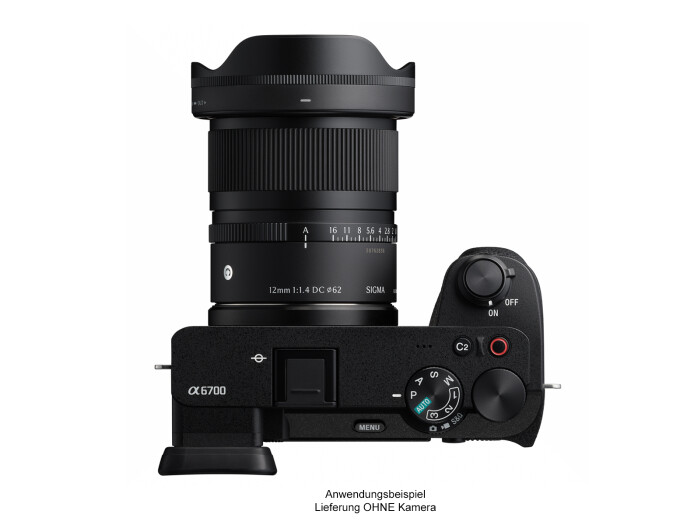 Sigma Contemporary 1,4/12 mm DC Sony E-Mount, schwarz,