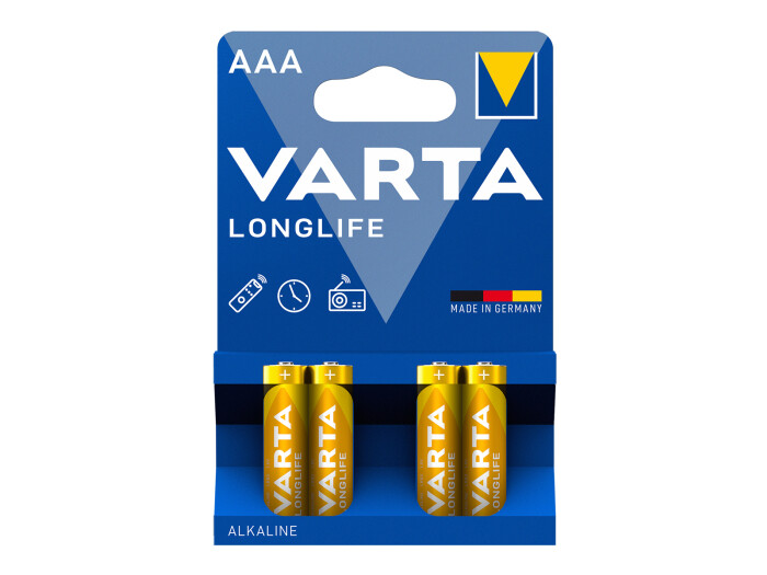 Varta Longlife Micro (AAA/LR03) 4er Bl. Alkaline