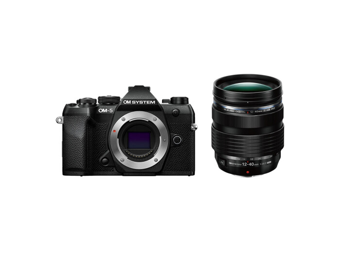 OM System OM-5 II + 12-40mm II schwarz Kamerakit