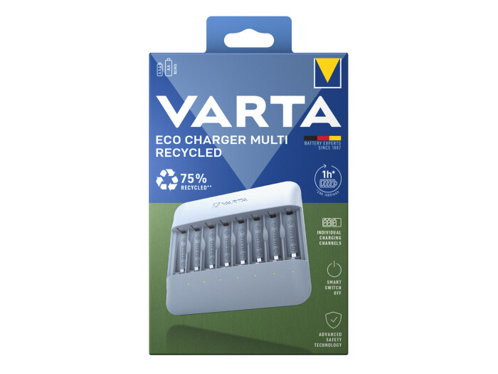 Varta Eco Charger Multi Recycled, Ladegerät